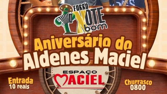 Aniversário do Aldenes Maciel